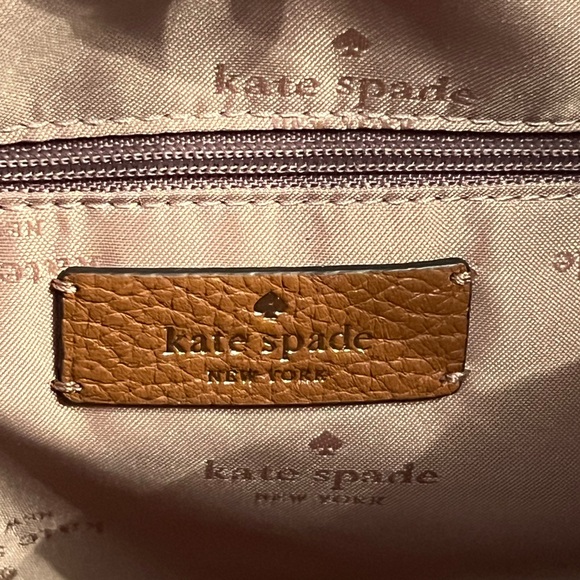 NWT Kate Spade Bucket Bag & coin purse. Brown Pebbled leather,Pristine condition - Picture 15 of 15
